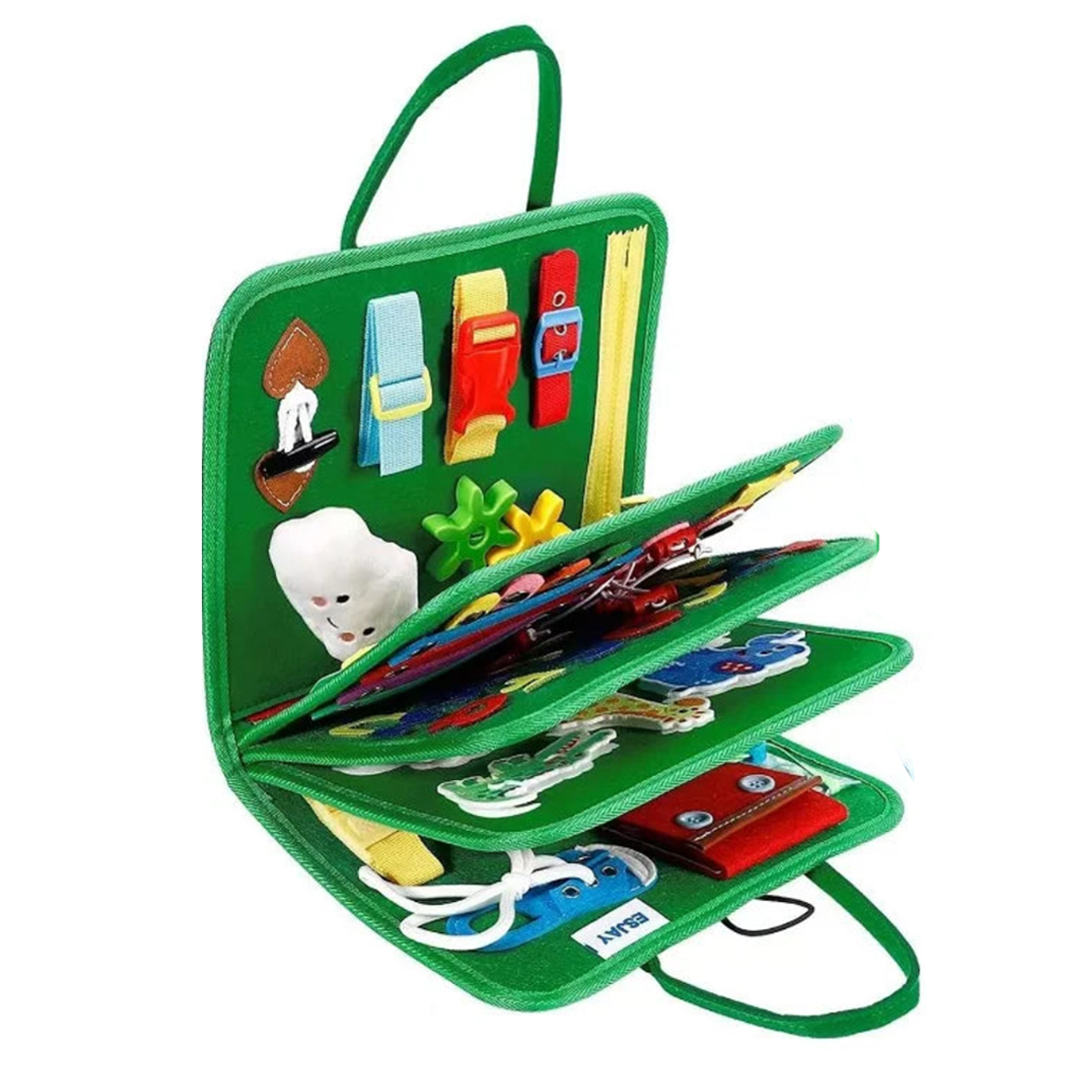 BOOZZYBABY® - 8 In 1 Montessori Busy Board