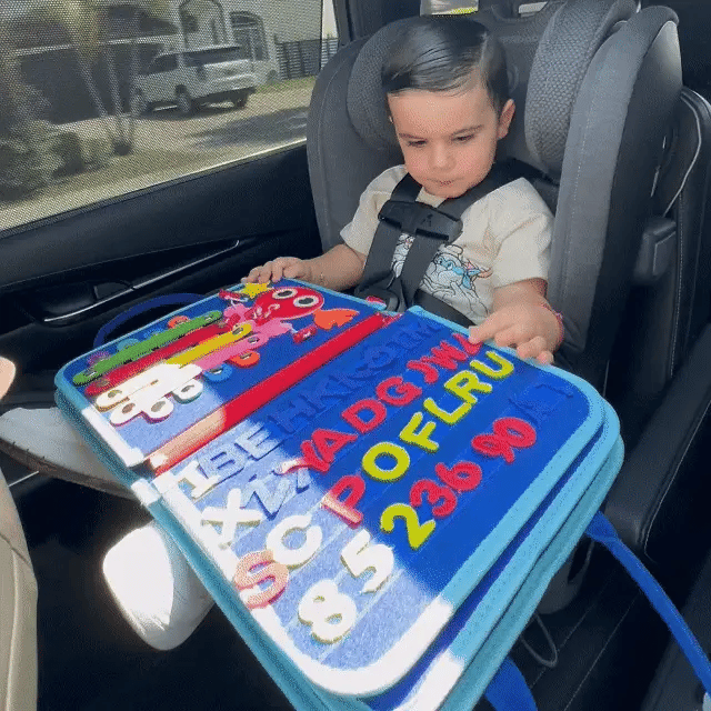 BOOZZYBABY® - 8 In 1 Montessori Busy Board