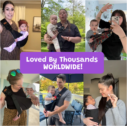 BOOZZYBABY®  - Baby Sling Carrier