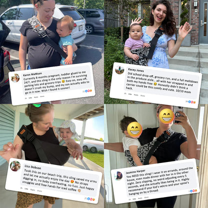 BOOZZYBABY®  - Baby Sling Carrier