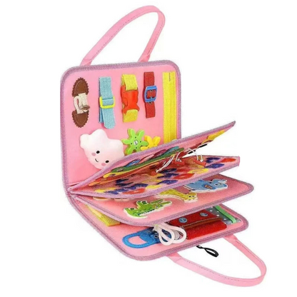 BOOZZYBABY® - 8 In 1 Montessori Busy Board